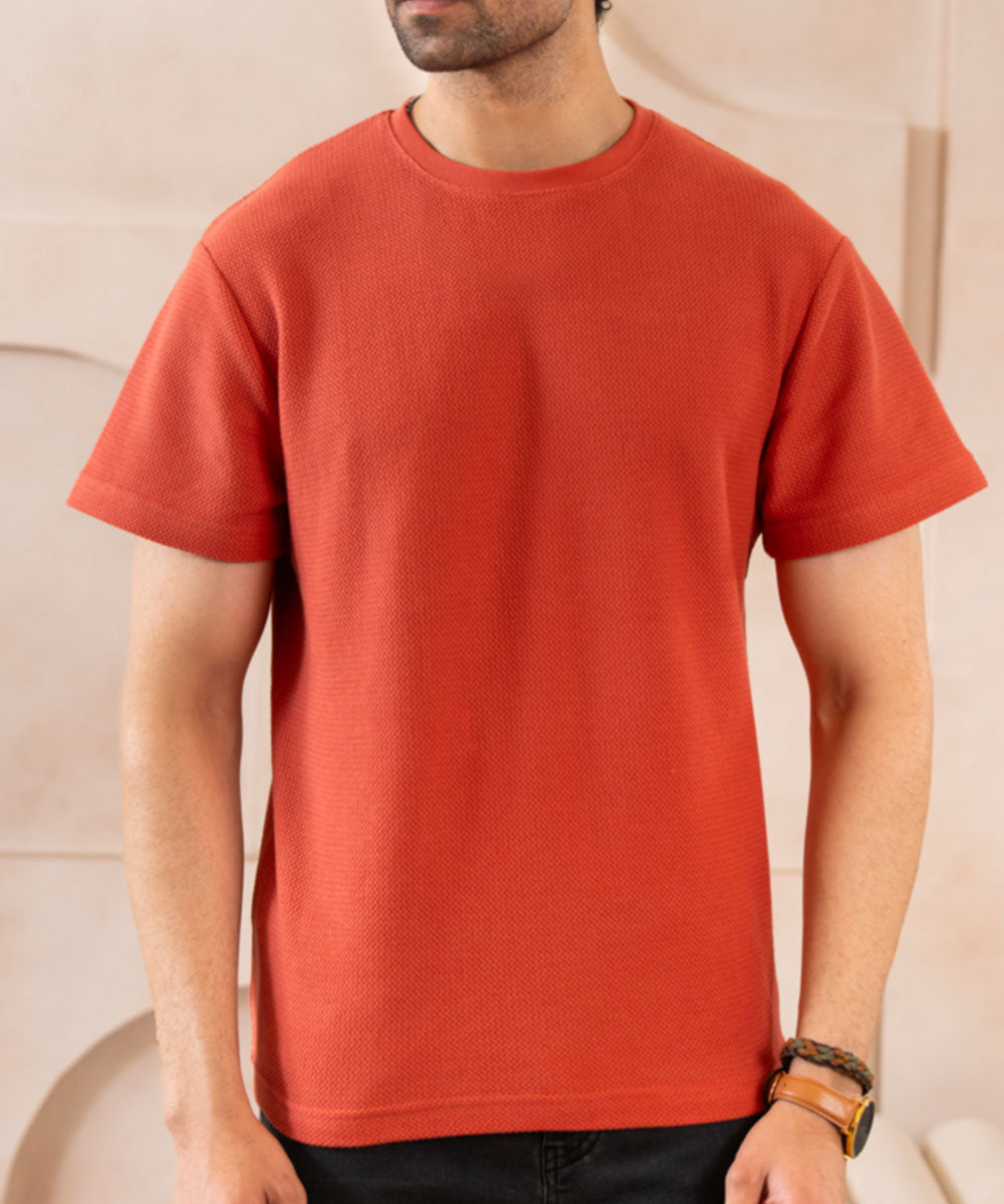 Warm Rust Tee - Halo Retail