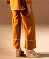 Caramel Striped Crepe Pants - Halo Retail