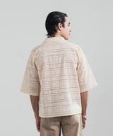 Eyelet Chikan Kari Shirt - Halo Retail