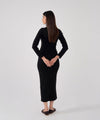 Noir Bodycon Maxi Dress - Halo Retail