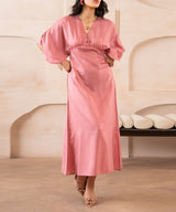 Rose Silk Muse Dress - Halo Retail