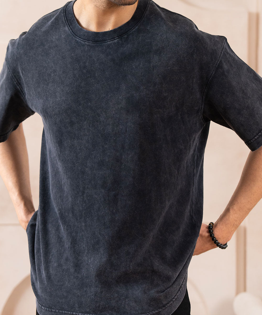 Carbon Wash Tee - Halo Retail