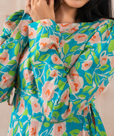 Soft Meadow Cinch Waist Dress - Halo Retail