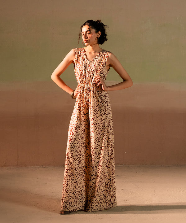 Printed Jumpsuit - Halo Retail
