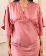 Rose Silk Muse Dress - Halo Retail