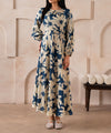 Ocean Ink Floral Dress - Halo Retail