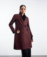 Rust Tailored Coat - Halo Retail