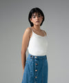 Basic White Tank Top - Halo Retail