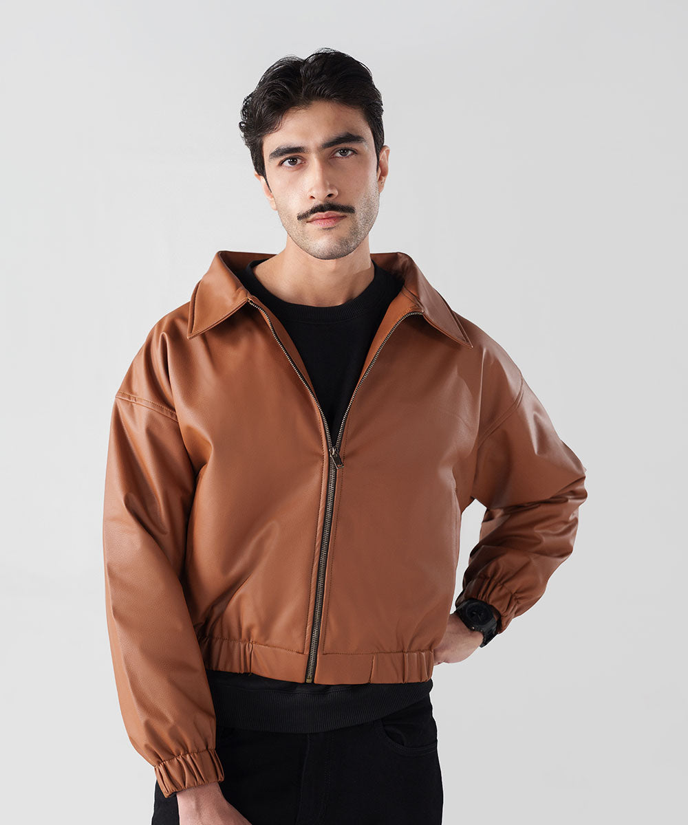 Tan Leather Jacket