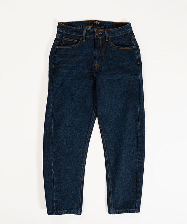 Faded Charcoal Wide Leg Denim