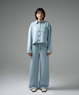 Light Wash Oversized Top