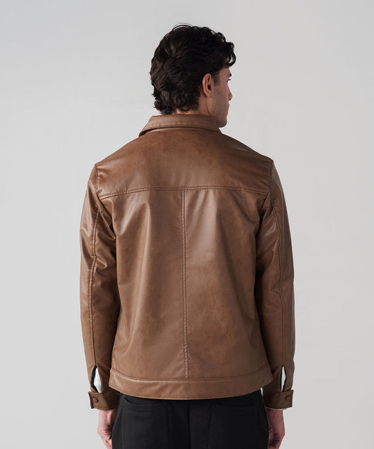 Brown Leather Jacket