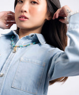 Light Wash Denim Dress - Halo Retail