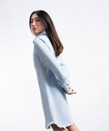 Light Wash Denim Dress - Halo Retail
