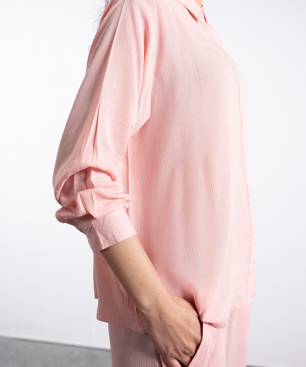Pink Button Down Shirt - Halo Retail
