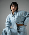Light Wash Oversized Top