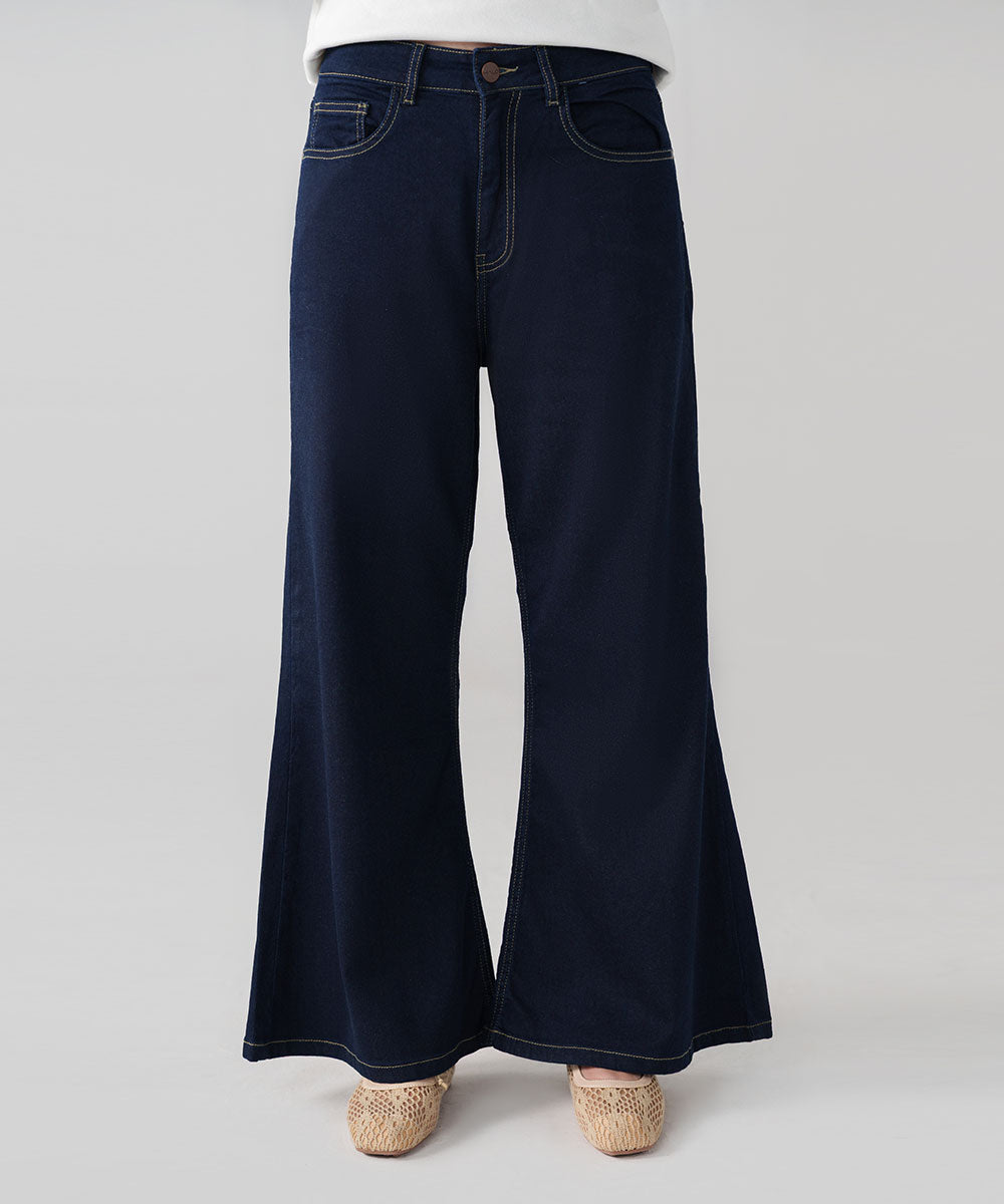 Indigo Flared Jeans