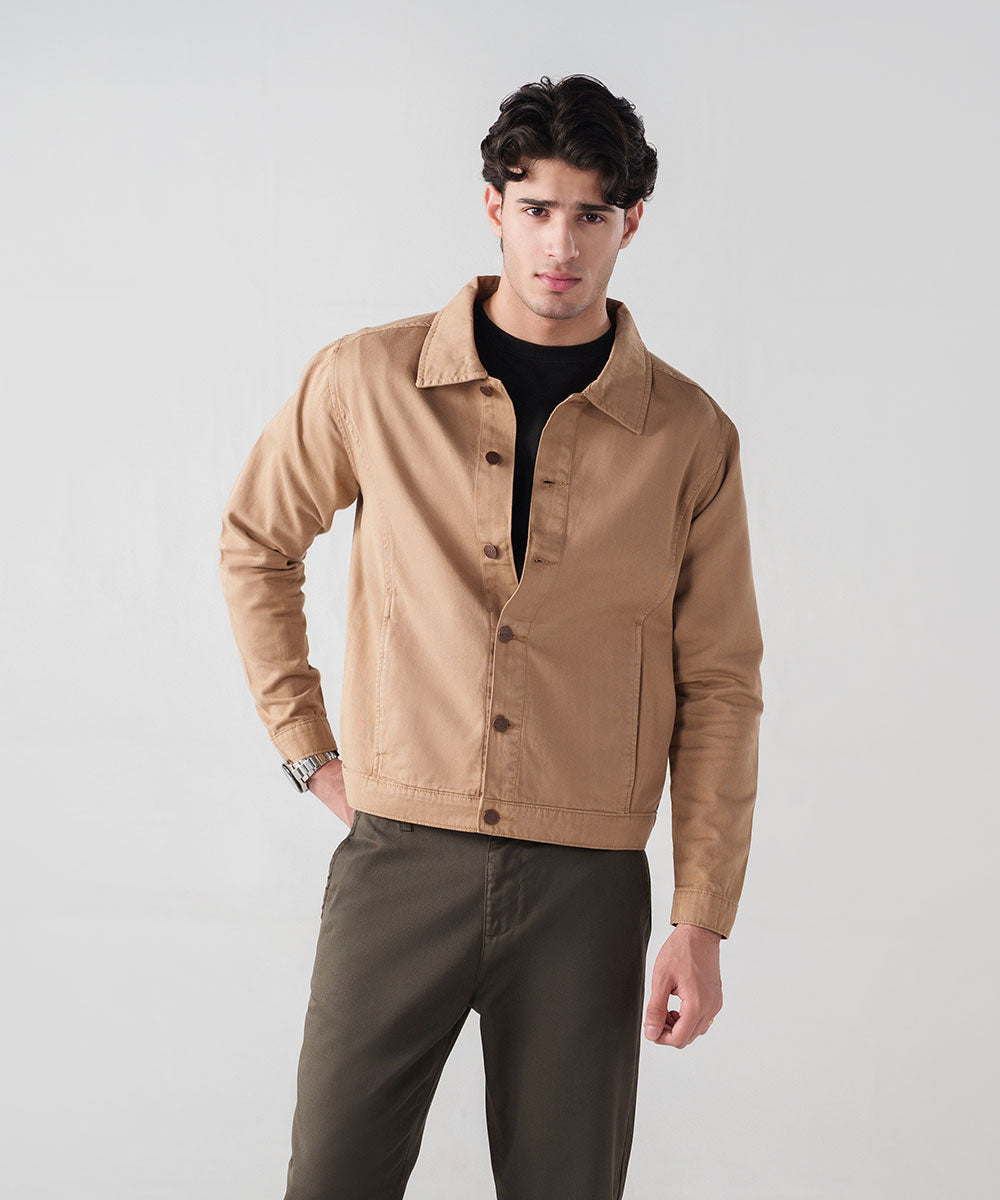 Tan Classic Jacket