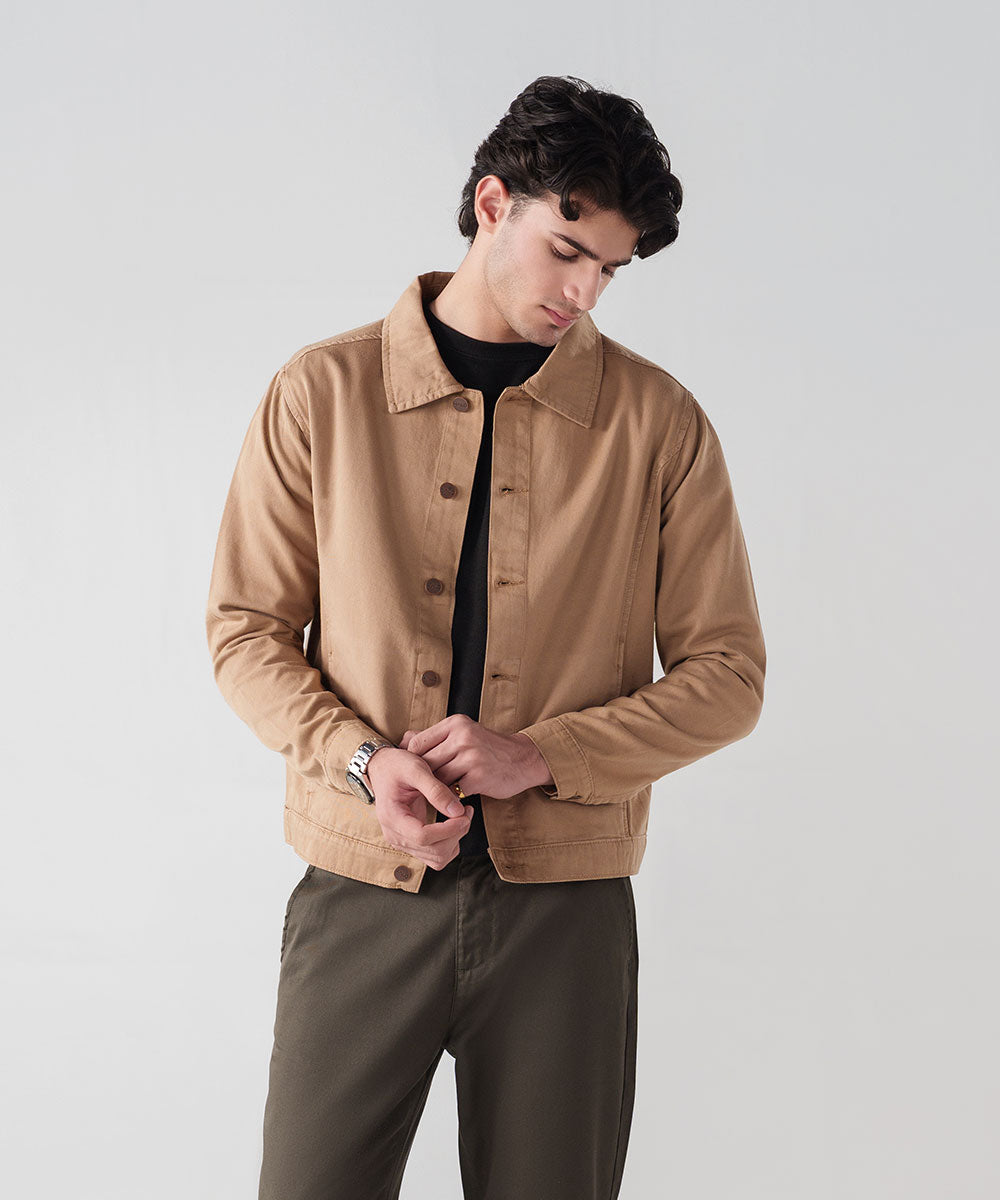Tan Classic Jacket