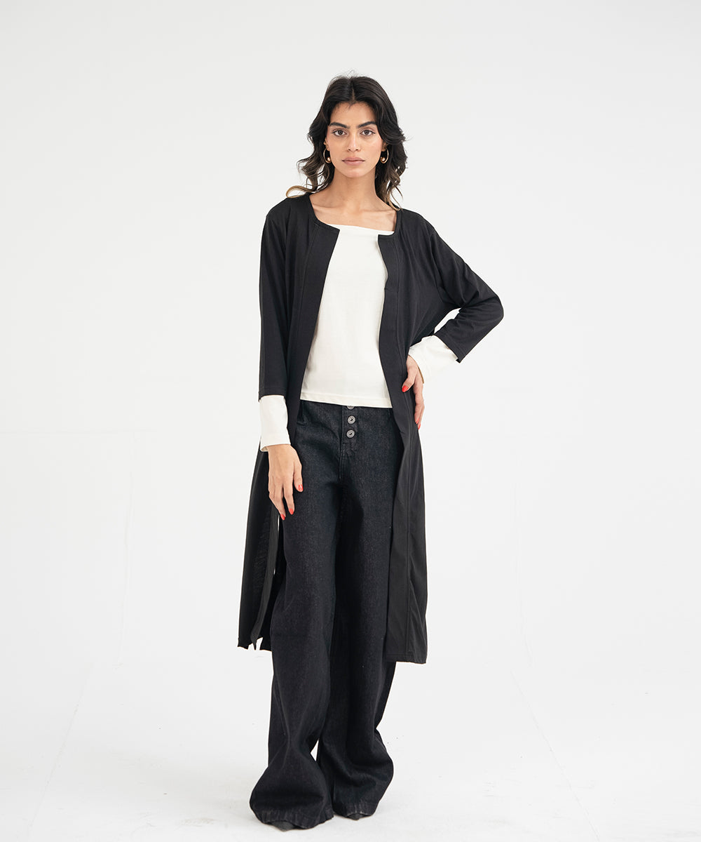 Cardigan With Long Sleeves - Halo Retail