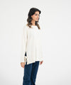 Oversized Slit Open T-Shirt - Halo Retail