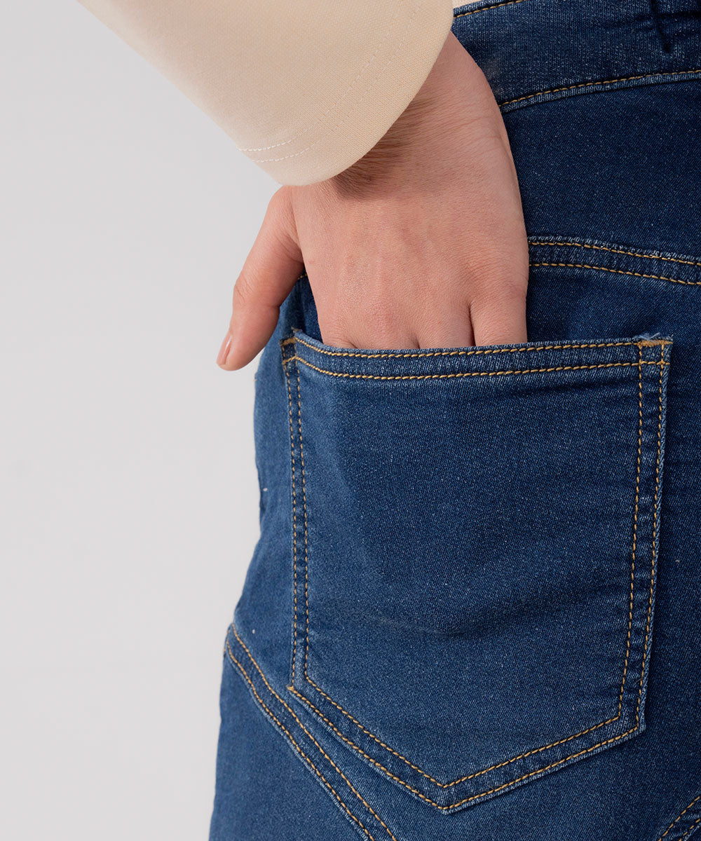 Midnight Contour Knitted Denim - Halo Retail