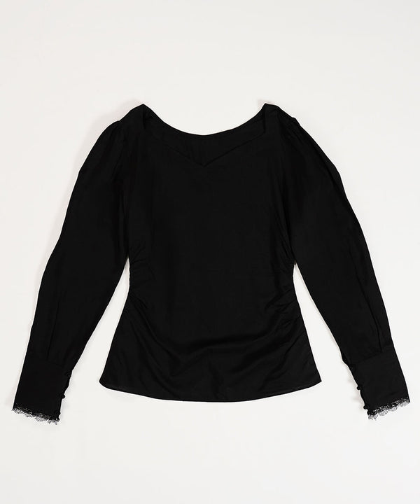 Midnight Sculpted Top
