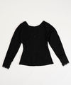 Midnight Sculpted Top