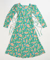 Soft Meadow Cinch Waist Dress