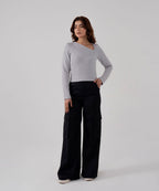 Slant Neck Top - Halo Retail