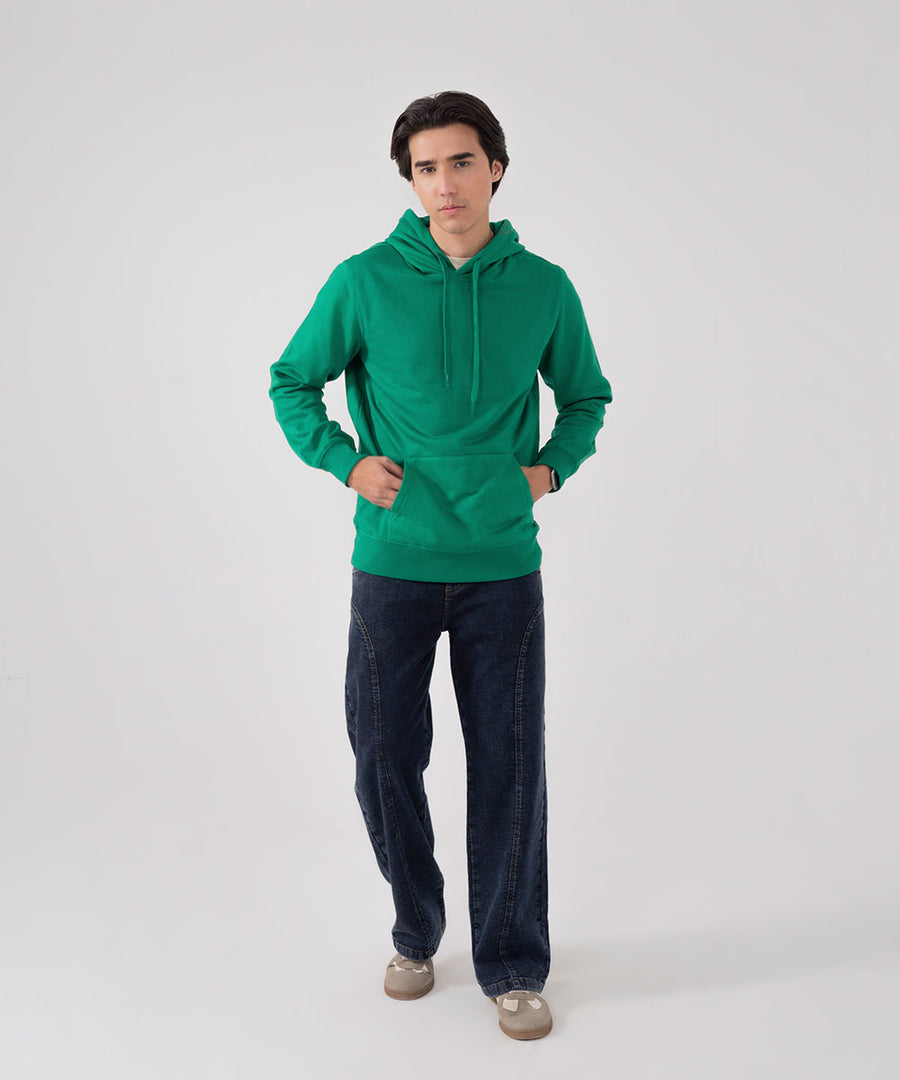 Evergreen Basic Hoodie (M) - Halo Retail