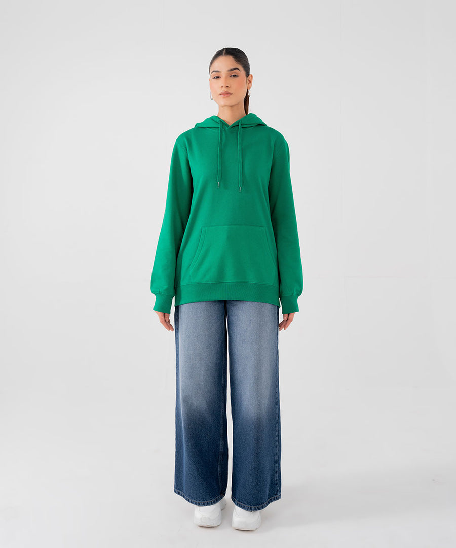 Evergreen Basic Hoodie (F) - Halo Retail