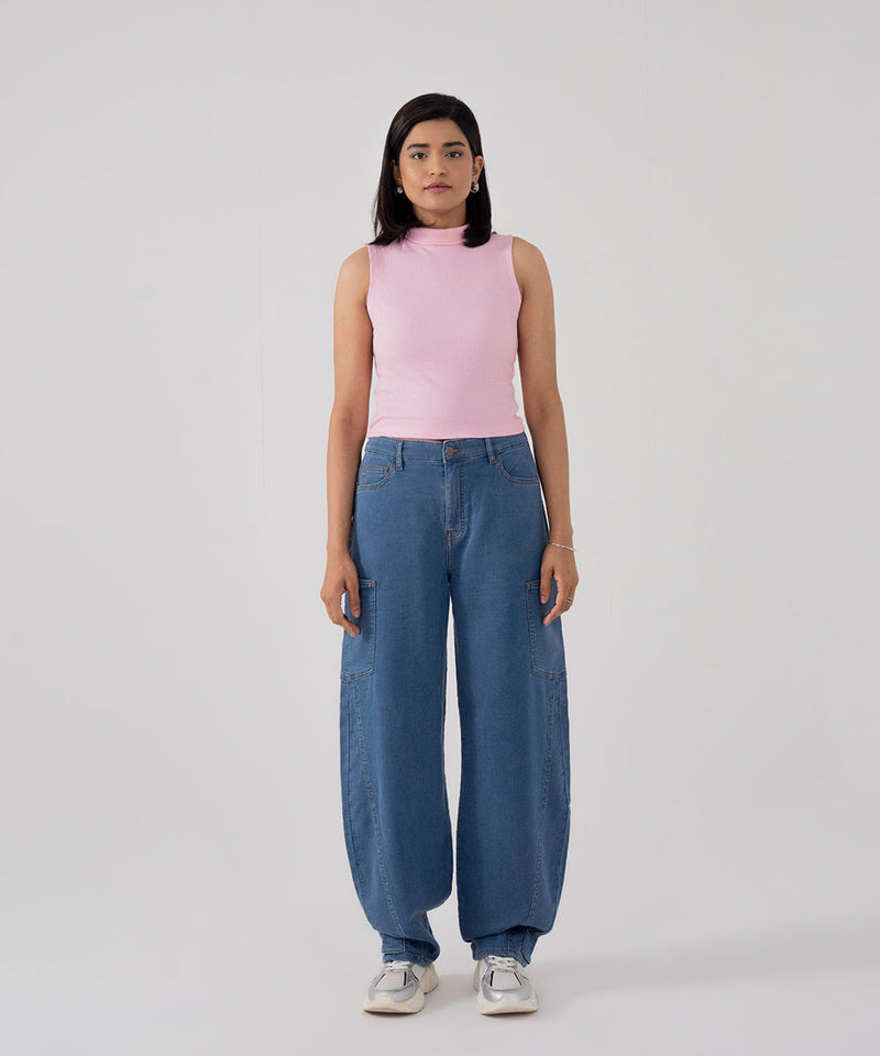 CTRL High Neck Top - Halo Retail