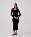 Noir Bodycon Maxi Dress - Halo Retail