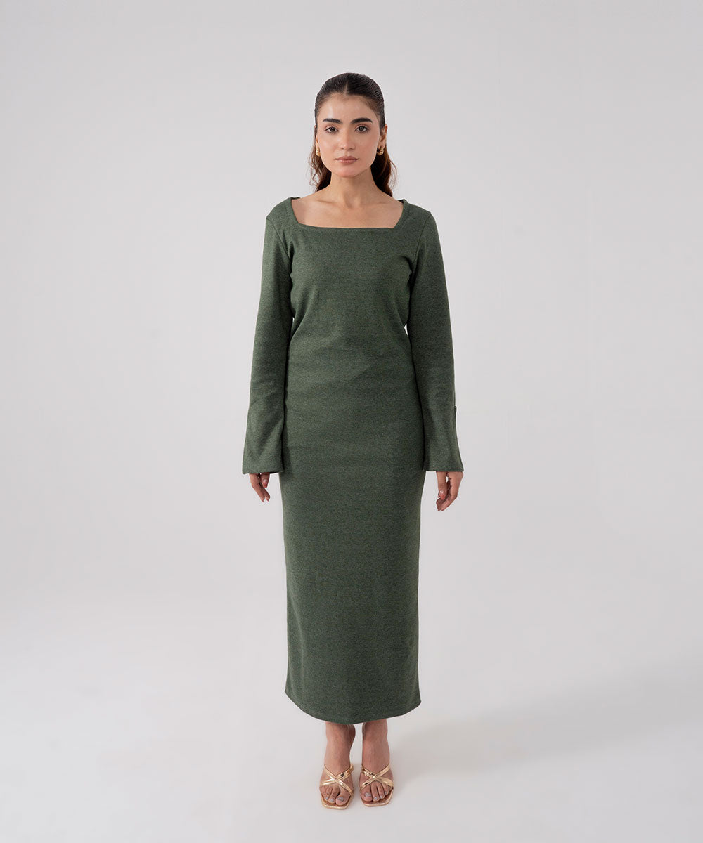 Rib Edit Dress - Halo Retail