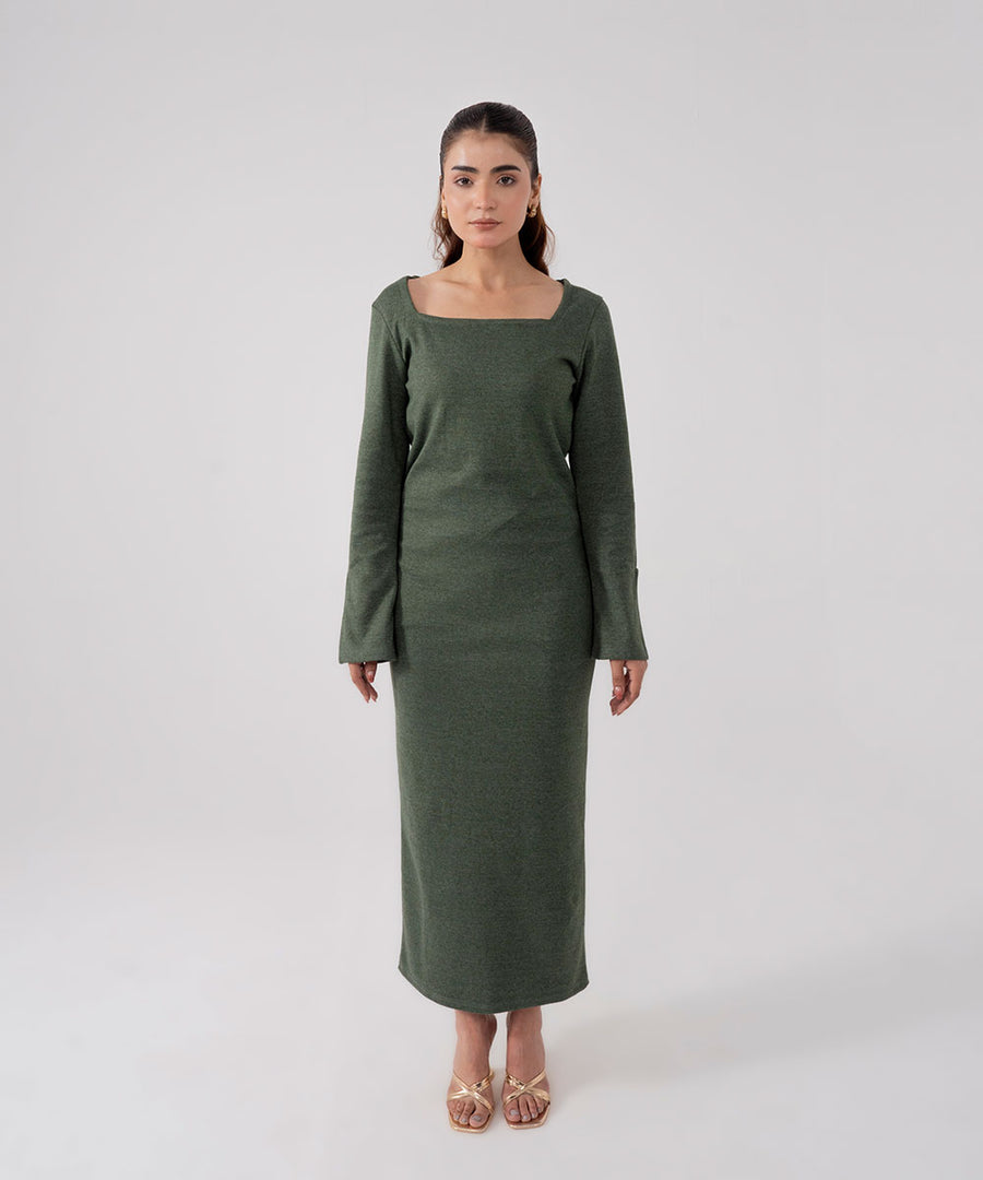 Rib Edit Dress - Halo Retail