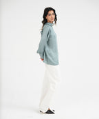 Silk top With Bow - Halo Retail
