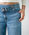 Off-Center Jeans