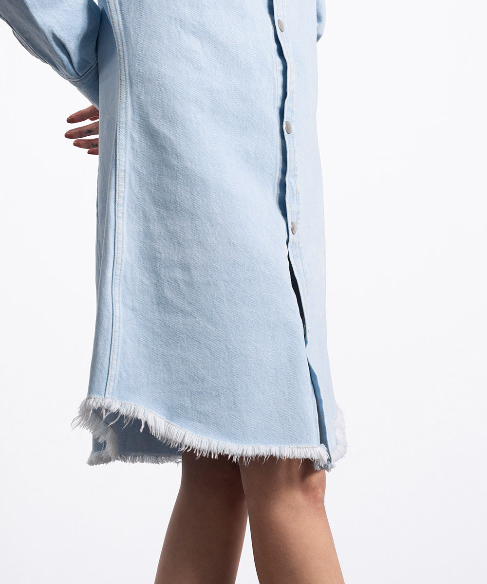 Light Wash Denim Dress