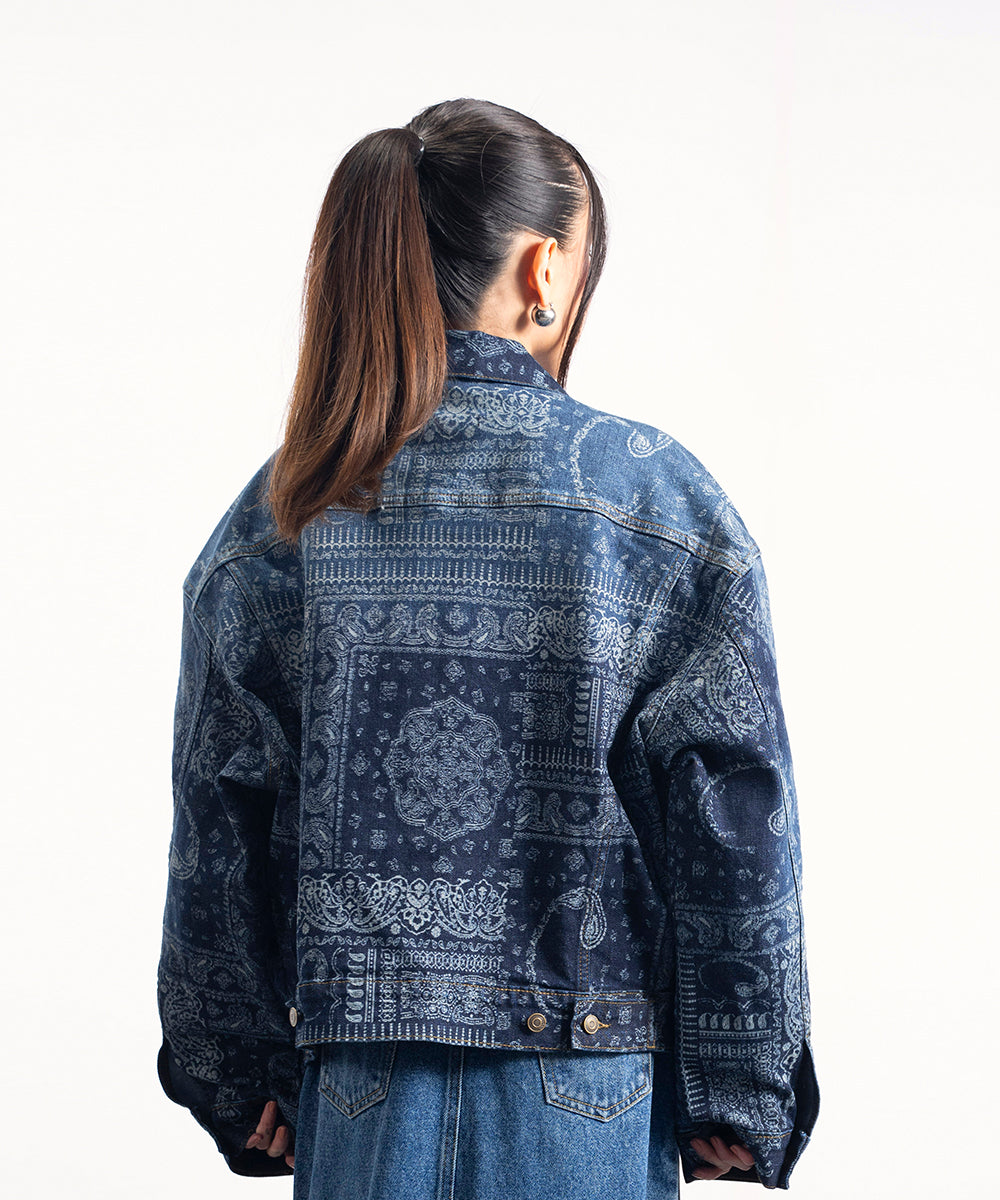 Laser Paisley Jacket