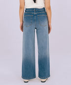 High Waist Top Stitch Denim - Halo Retail