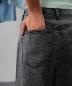 Relaxed Charcoal Denim