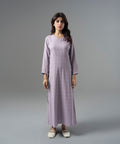 Jacquard Side Details Dress - Halo Retail