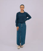 Basic Roundneck Sweatshirt - Halo Retail