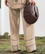Statement Beige Pants - Halo Retail