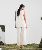 Embroidered Sleeveless Top - Halo Retail