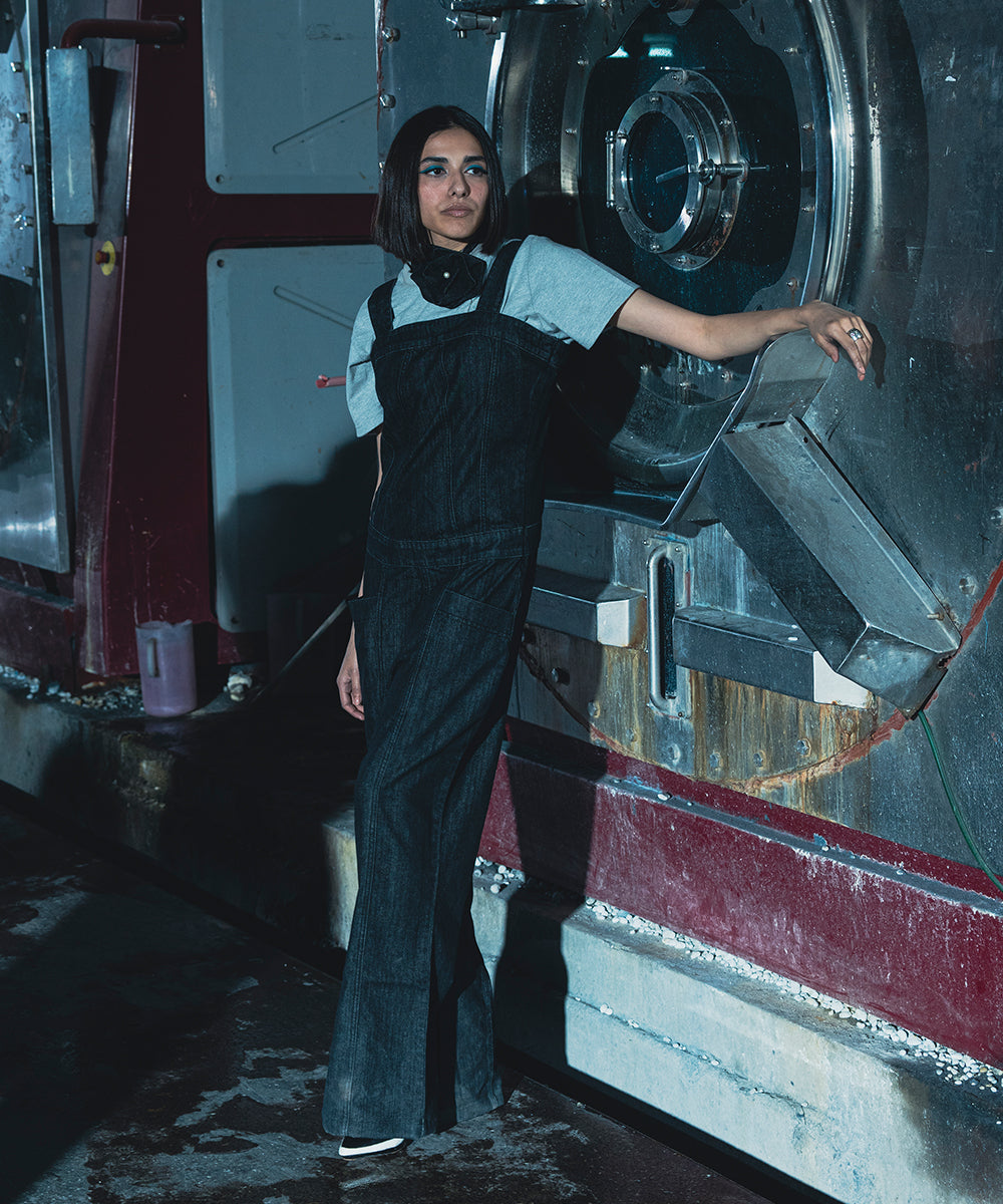 Dark Rinse Dungaree - Halo Retail