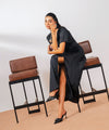 Midnight Crush Slit Dress - Halo Retail