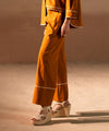 Caramel Striped Crepe Pants - Halo Retail