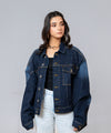 Mid Blue Denim Jacket - Halo Retail